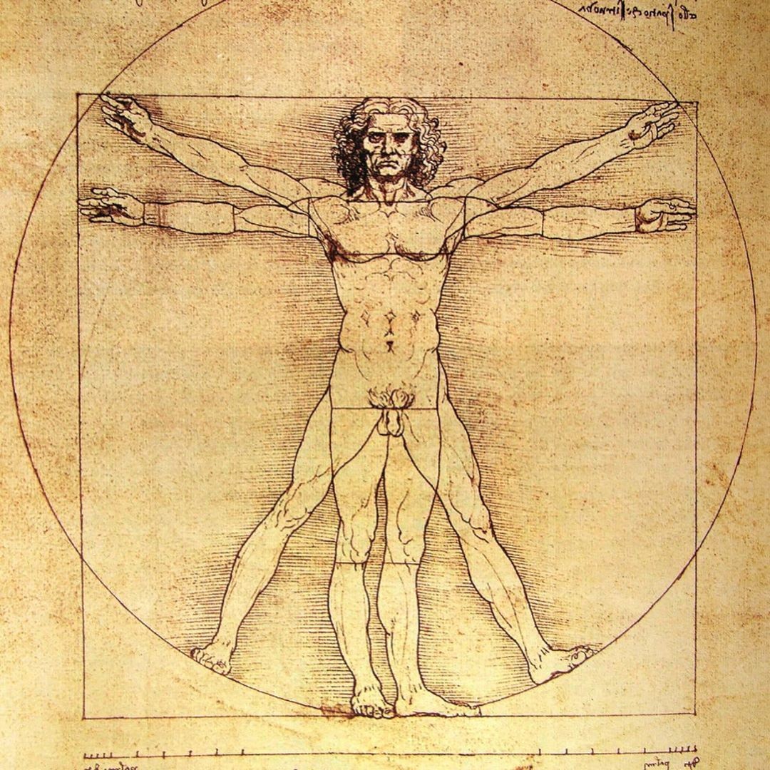 Desenho de Leonardo da Vinci